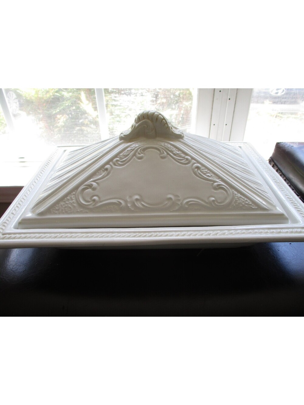 Lenox Butlers Pantry Large Rectangular Platter Covered Serving Dish Lid